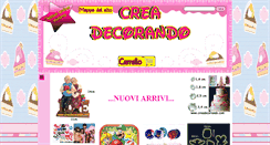 Desktop Screenshot of creadecorando.com
